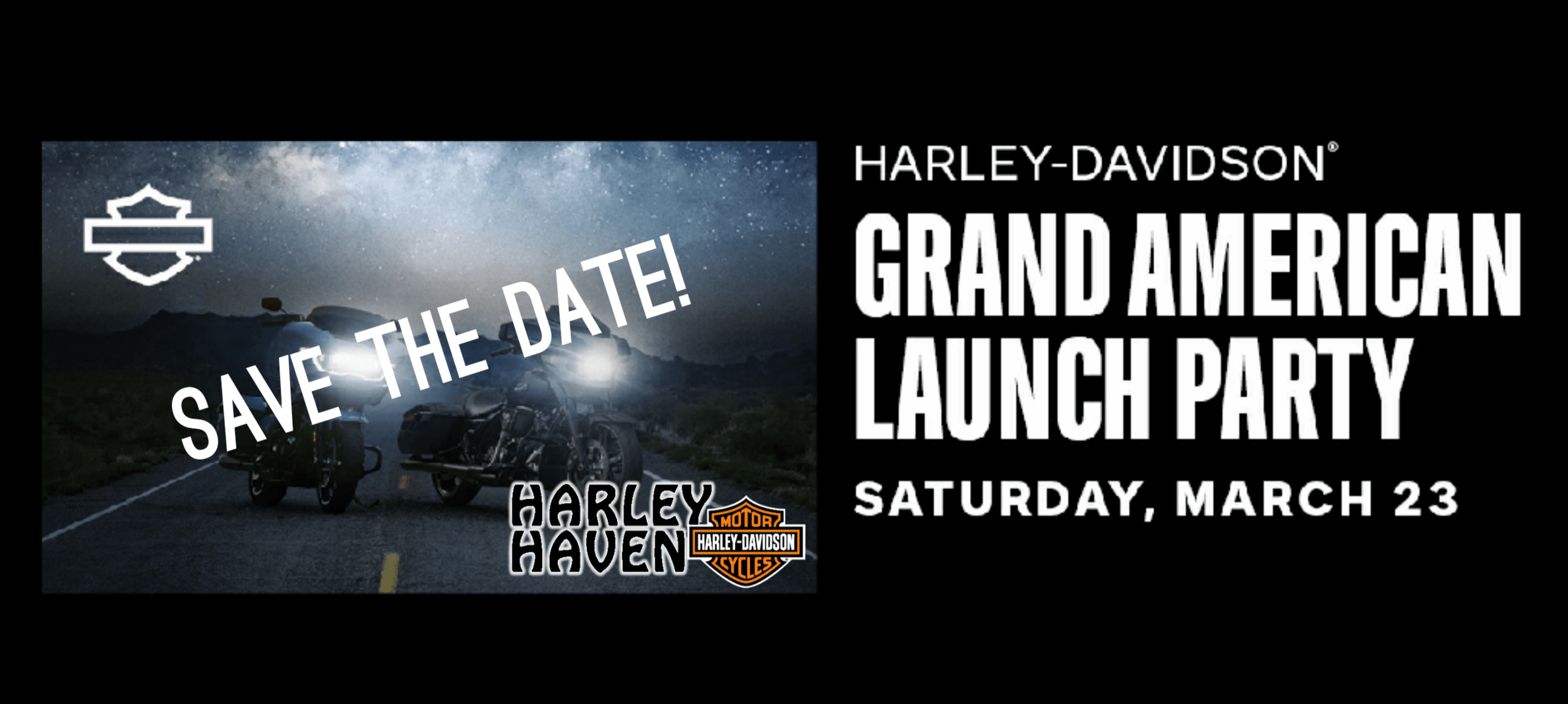 Save the date Grand American Launch Party